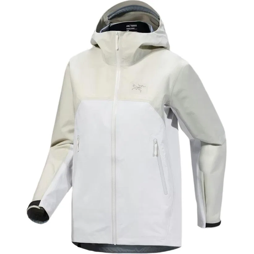 Женская ветровка с капюшоном Beta Arcteryx, Sea Salt / Arctic Silk