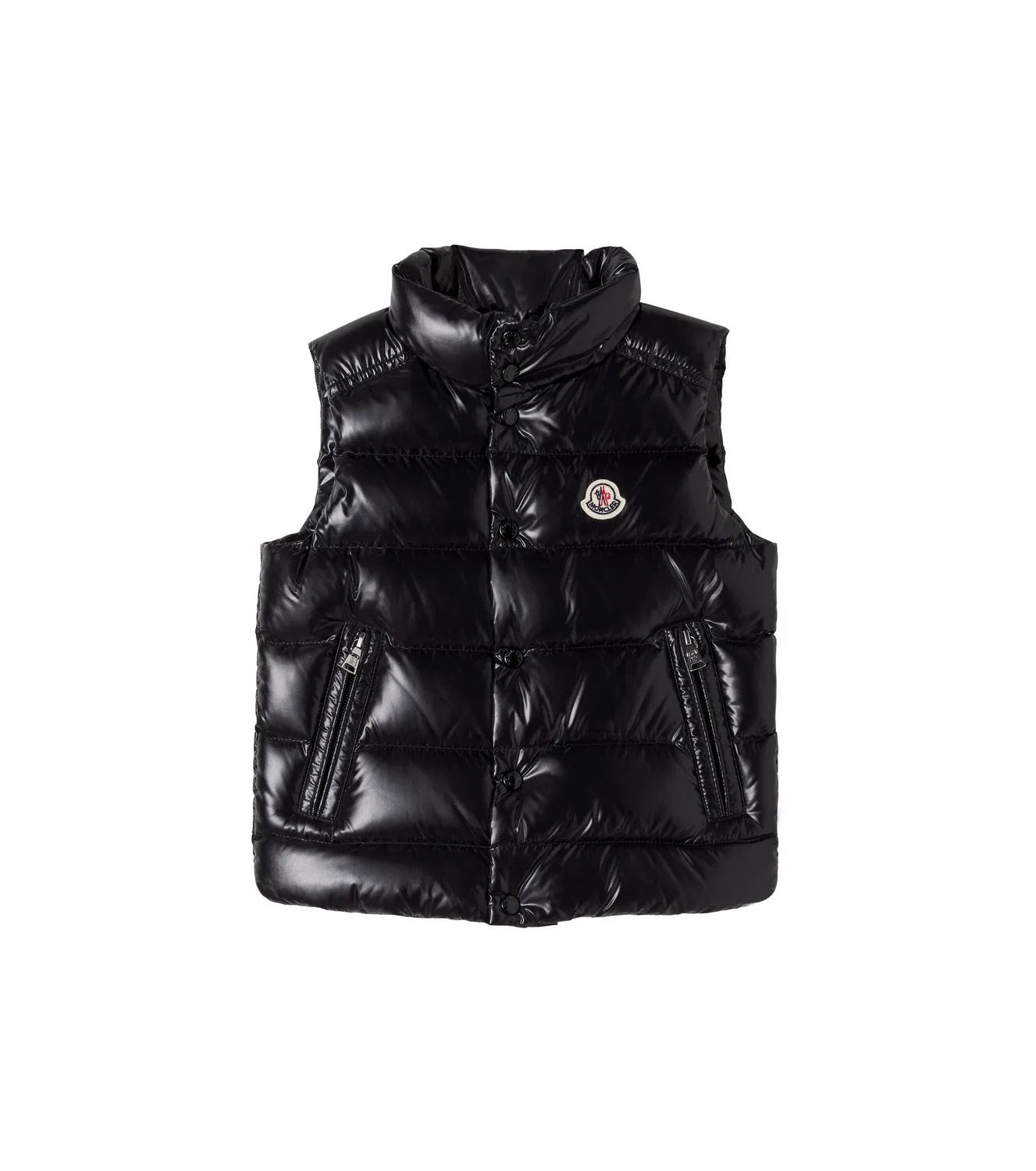 Жилет пуховый Tib Moncler Enfant, черный