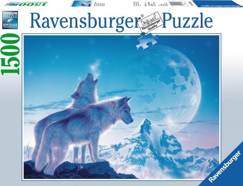 

Ravensburger, пазл "Воющий на Луну", 1500 шт.