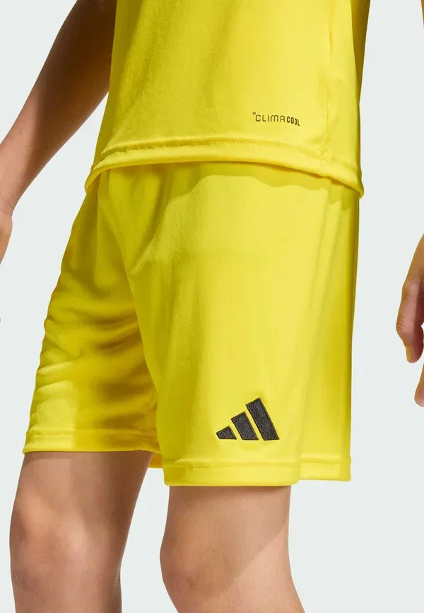 Детские спортивные шорты Entrada26 унисекс Adidas Performance, черный/желтый — фото 3