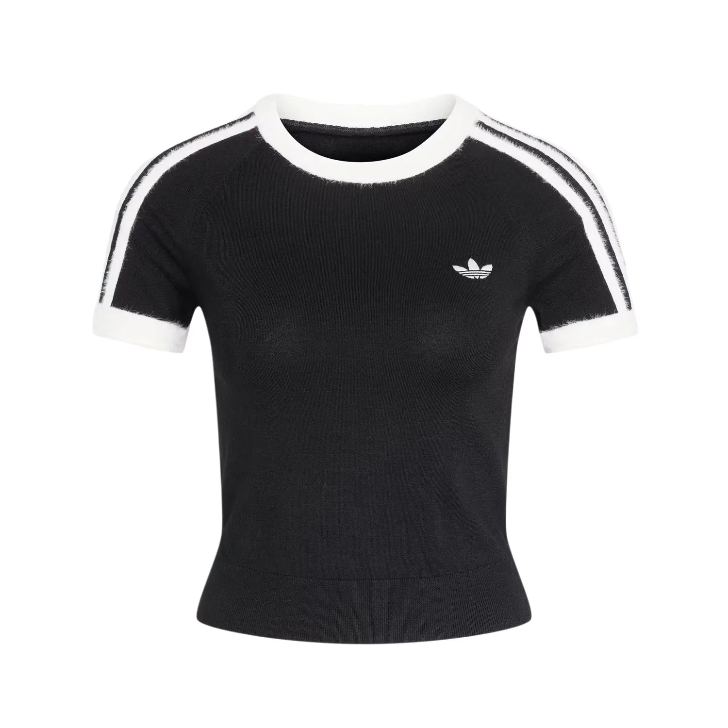 Футболка с круглым вырезом, Adidas Originals, Black/White