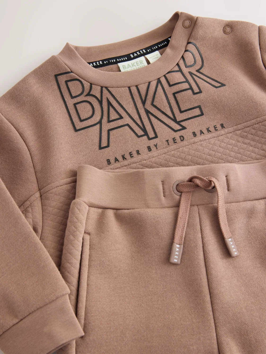 Спортивный костюм Baker by Ted Baker, серо-бежевый — фото 4