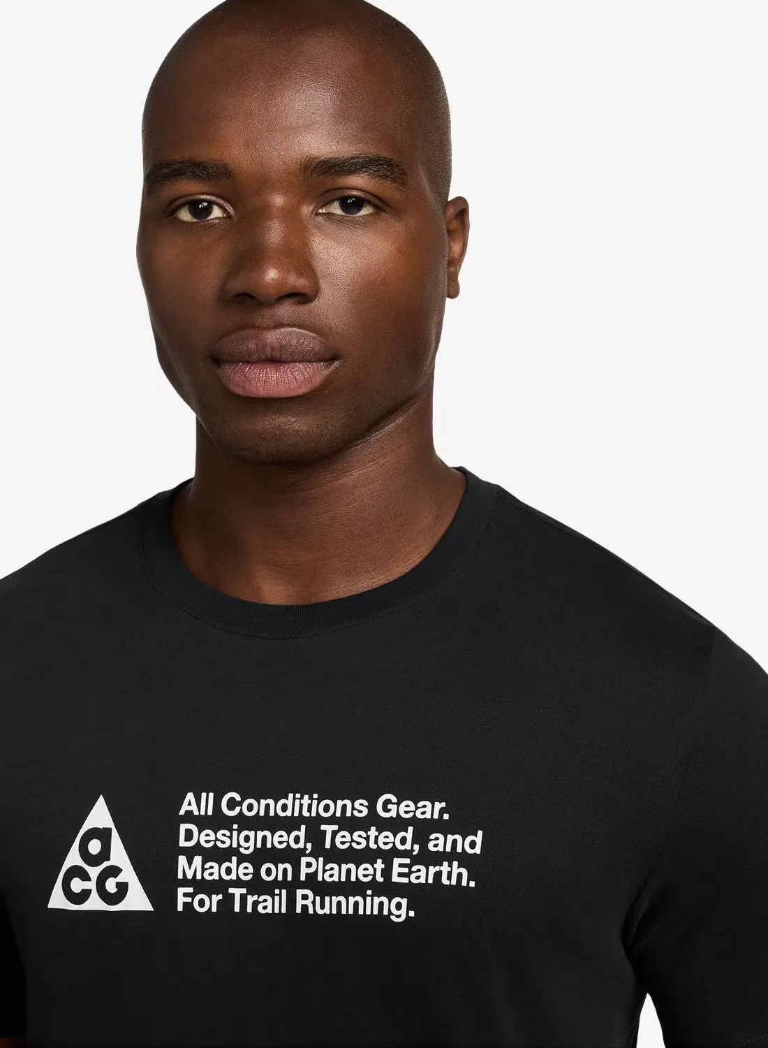 Футболка с принтом Acg Dri-Fit Trail Nike, черный — фото 3