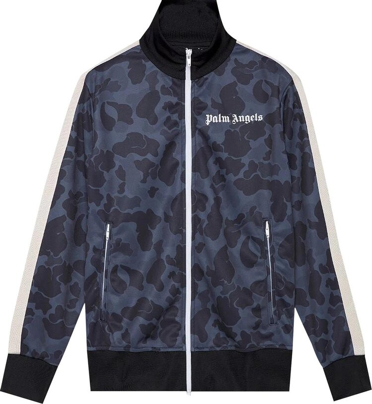 

Куртка Palm Angels Night Camo Track Jacket 'Black/White', черный