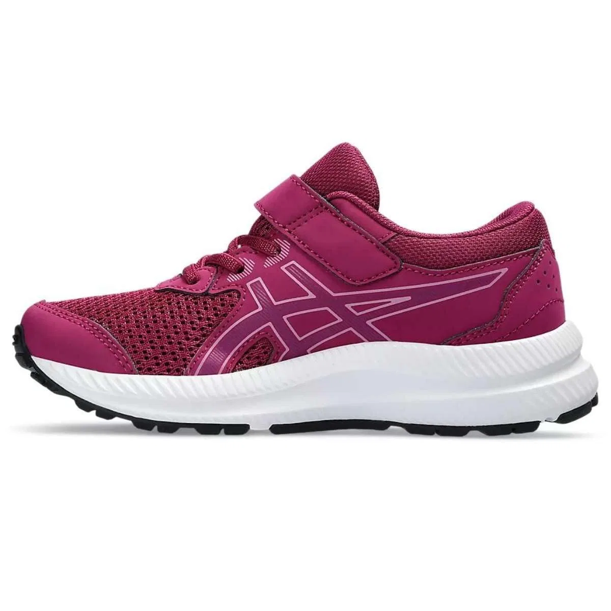 Детские кроссовки для мальчиков с липучкой Contend 8 Ps ASICS, Blackberry — фото 2
