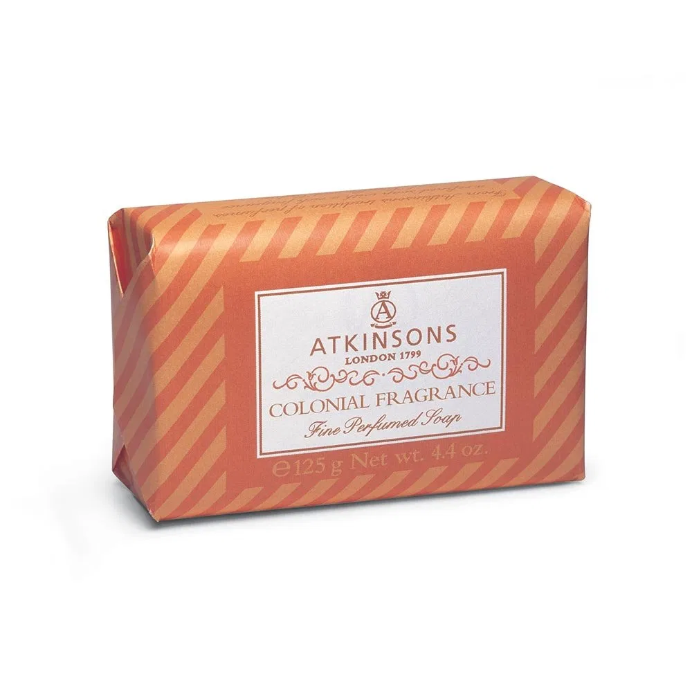 Твердое мыло Colonial Fragrance Atkinsons, 9 шт., 125 г