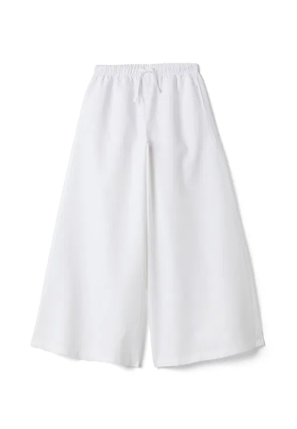 Брюки прямого кроя Palazzo trousers Ovs optical white, белый