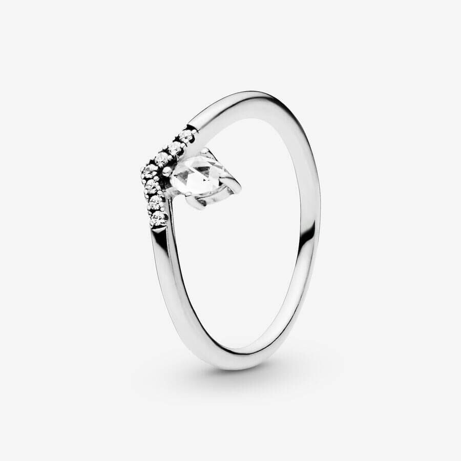 

Кольцо Pandora Timeless Classic Wishbone, серебро