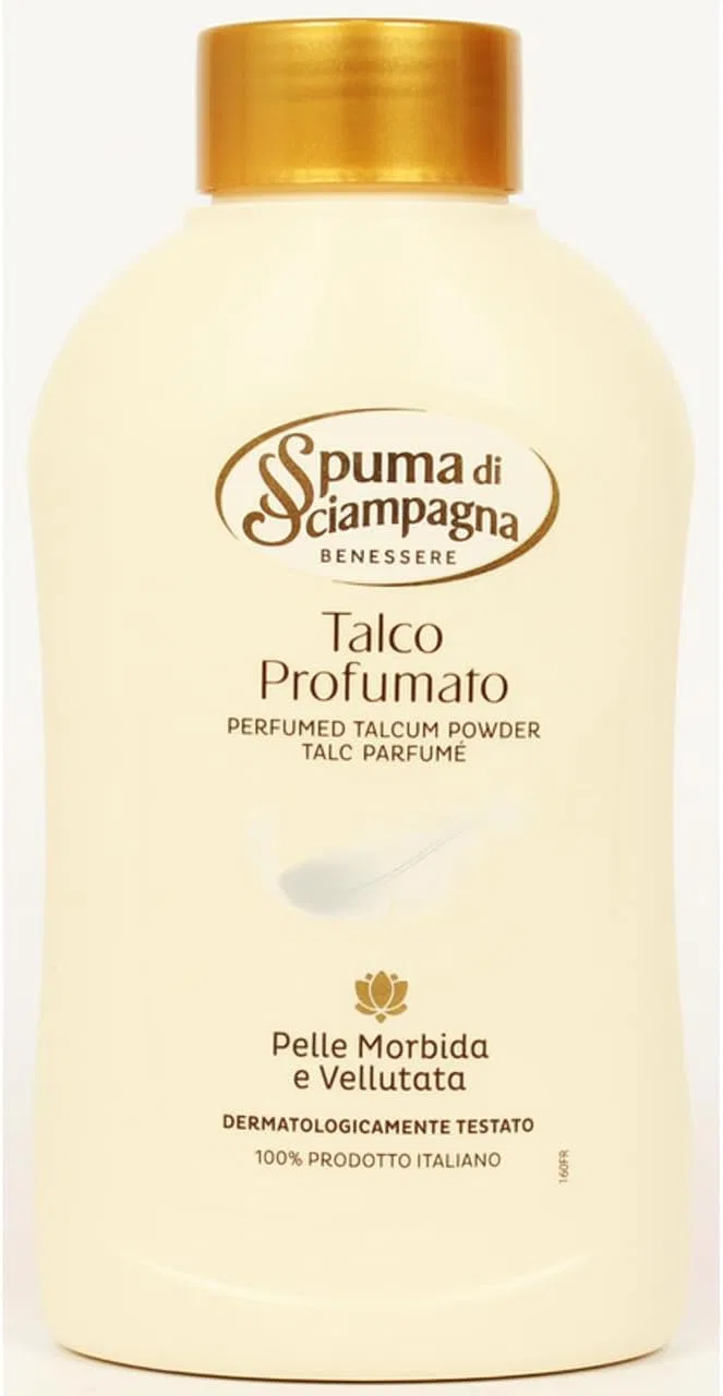 Тальк для тела Spuma di Sciampagna Talco Profumato Italian Gourmet E.R., набор 6x200 г + 400 г полпа — фото 2