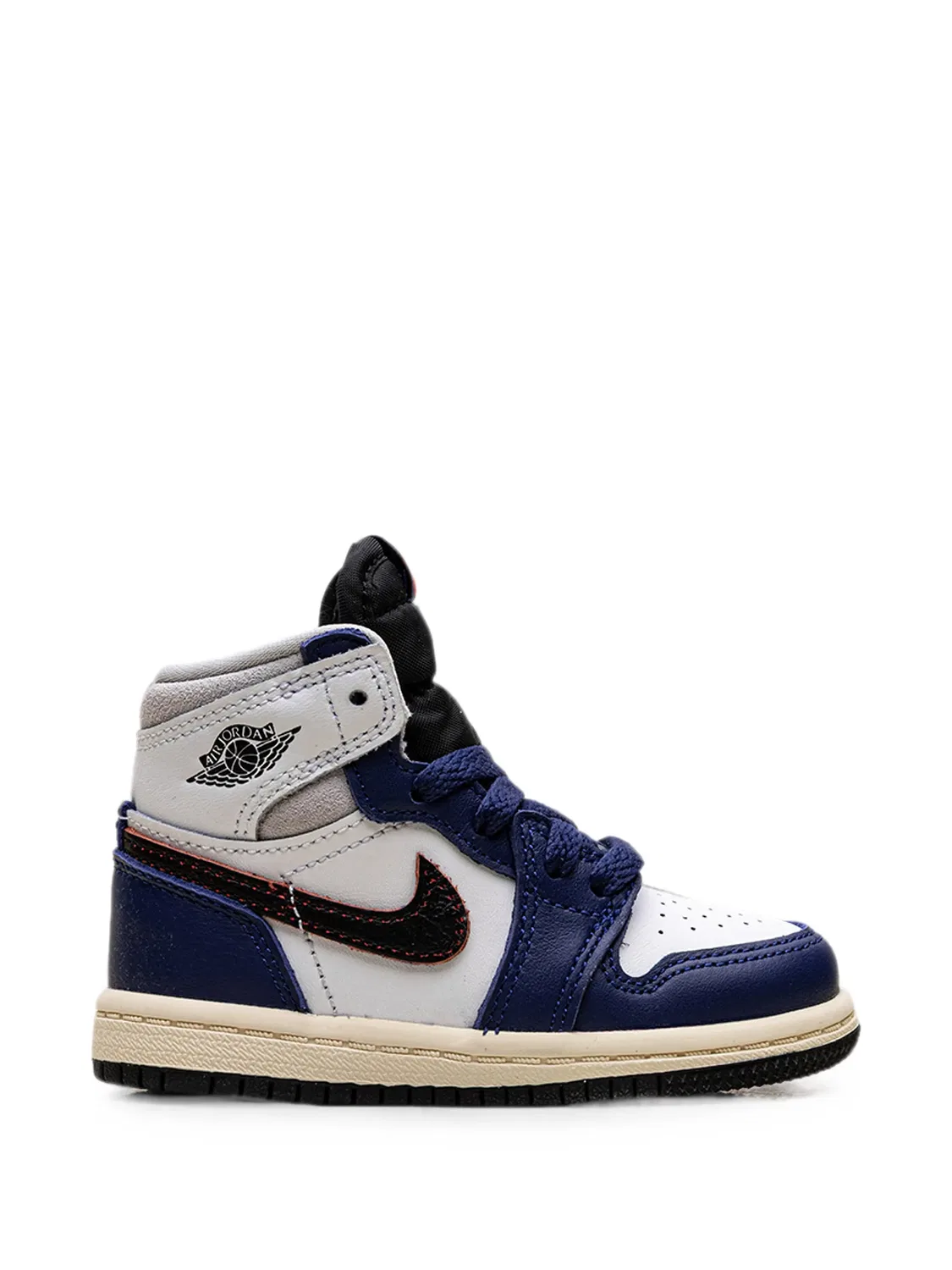 Кроссовки Air Jordan 1 Jordan Kids, белый