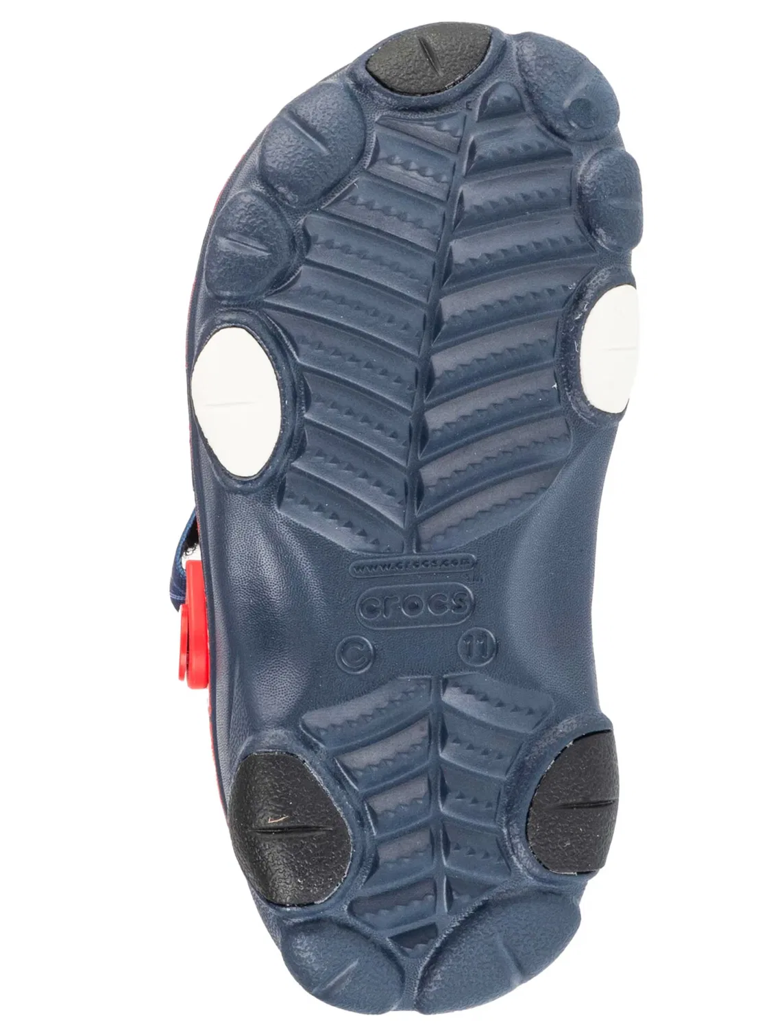 Сандалии Crocs Team Spiderman All Terrain Kids Clog красного цвета — фото 3