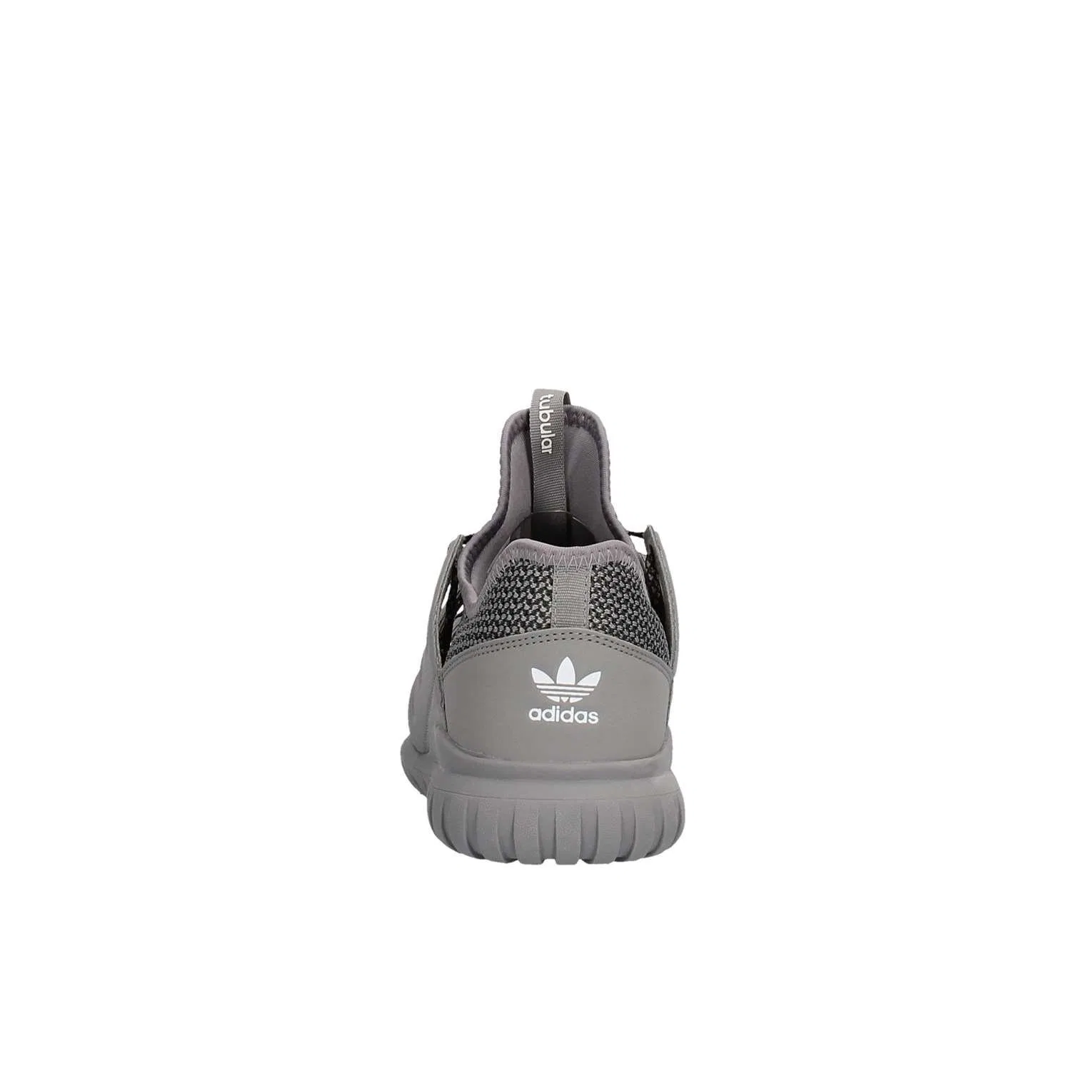 Детские кроссовки для мальчиков с принтом Tubular Radial J Adidas, Grey Chsogr Dgsogr Vinwht — фото 4