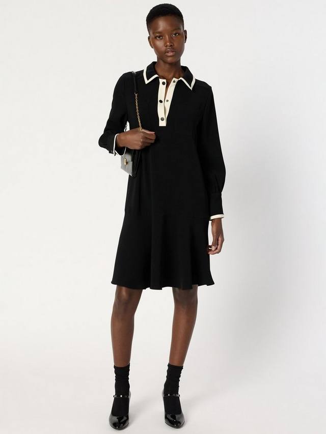 

Платье Livia с воротником, длина миди, силуэт а-лайн Gerard Darel