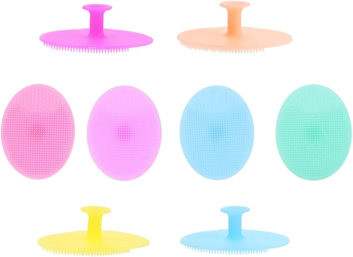 Щетка для душа и шампуня Silicone HOMOCONO, набор 8 шт, Various Colours