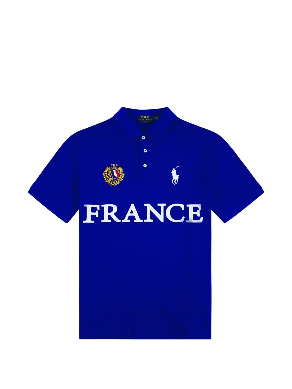 Французская рубашка-поло Polo Ralph Lauren, синий