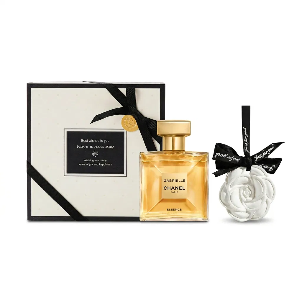 Женский парфюмерный набор Chanel J'adore in Joy EDP 50 мл с камелией и черной бабочкой, CHANEL, Black Butterfly — фото 2