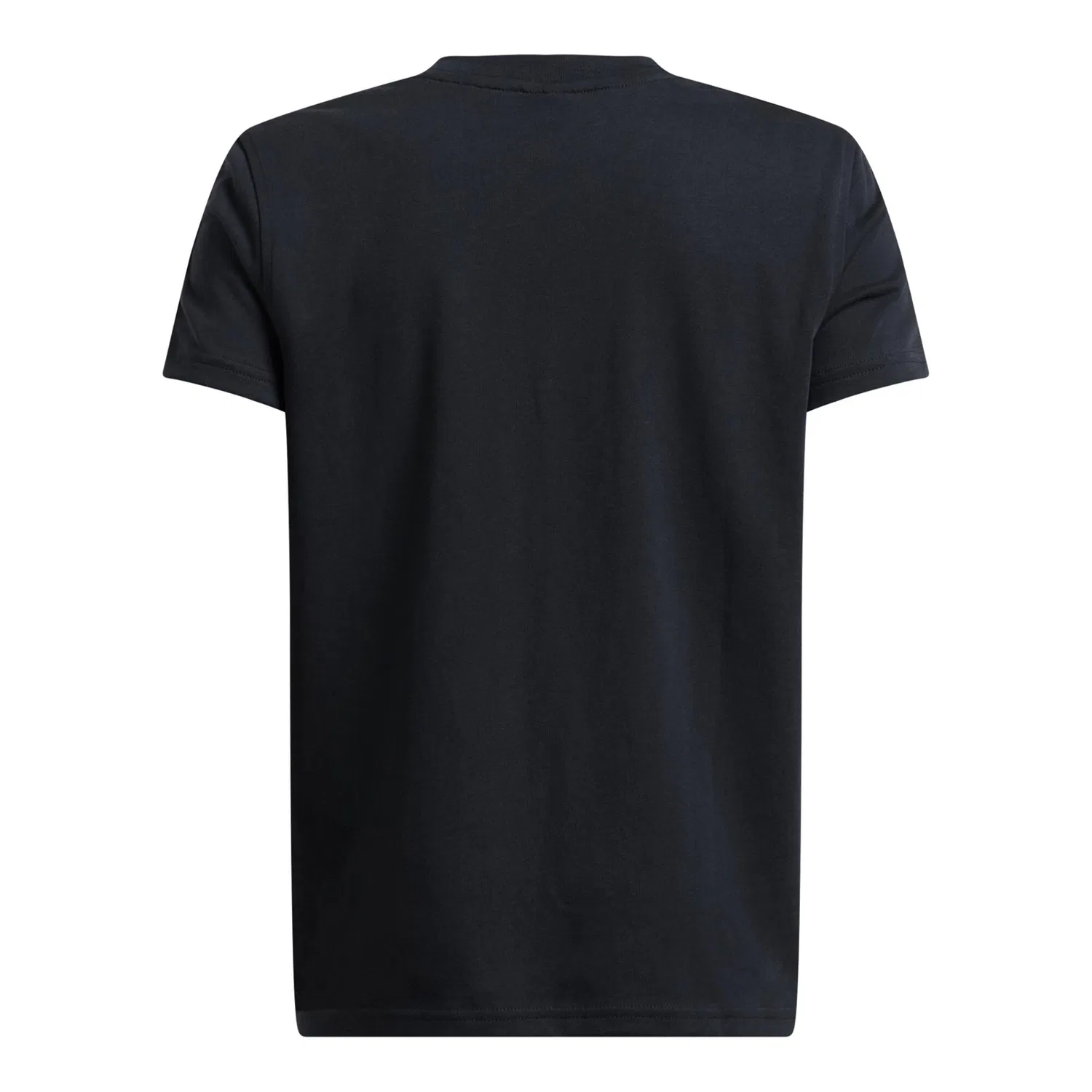 Детская футболка с длинным рукавом UA B Icon Taped SS Under Armour, Schwarz Weiss — фото 2