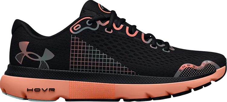 

Кроссовки Under Armour HOVR Infinite 4 Black Lunar Coral, черный