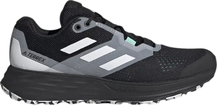 

Кроссовки Adidas Wmns Terrex Two Flow Trail 'Black White', черный