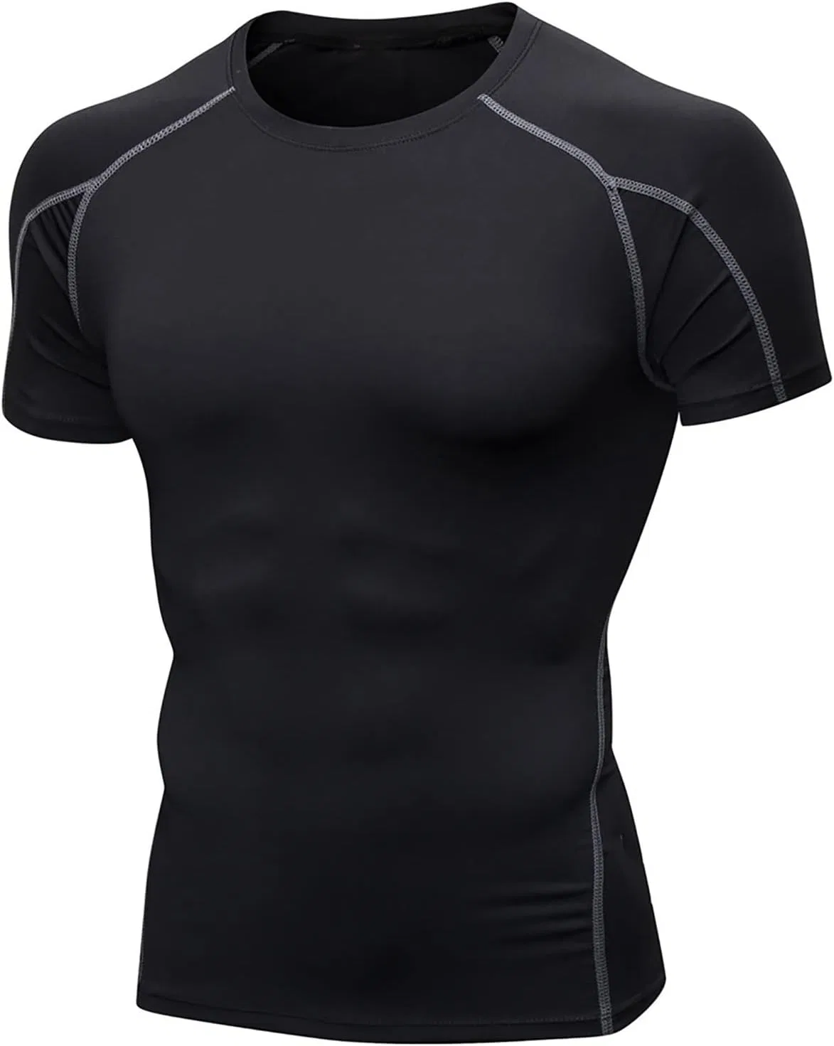 Мужская компрессионная футболка с быстрым высыханием Athletic, Dark Gray