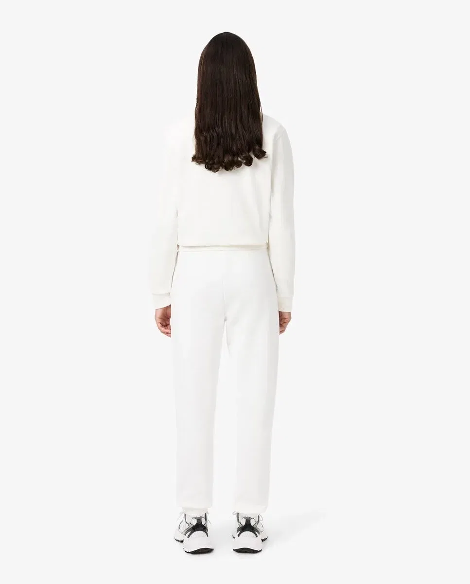Джоггеры женские Lacoste Blanco из футера с начесом — фото 2