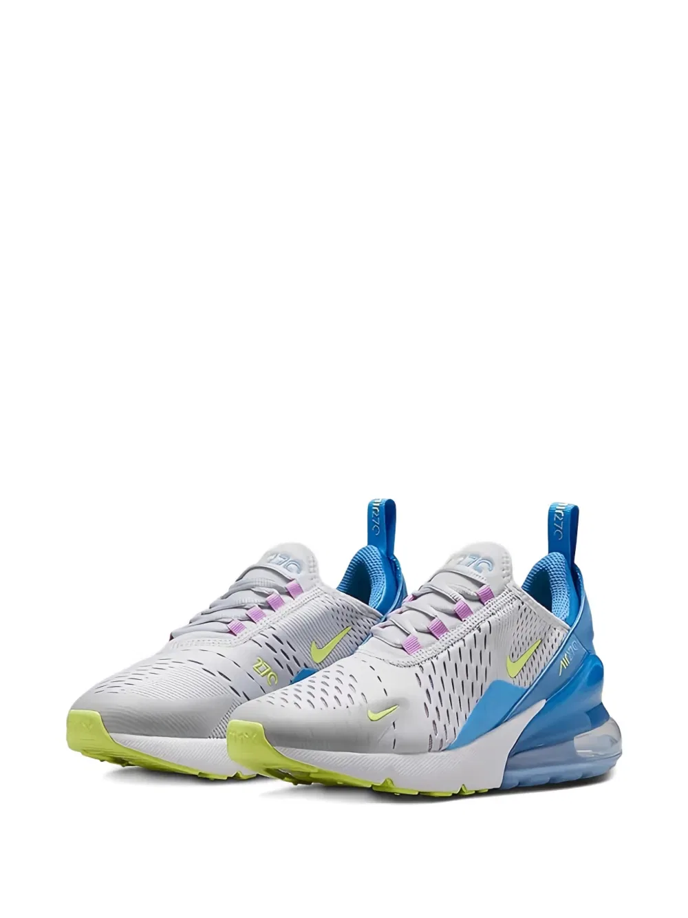Кроссовки Air Max 270 с логотипом Nike Kids, белый