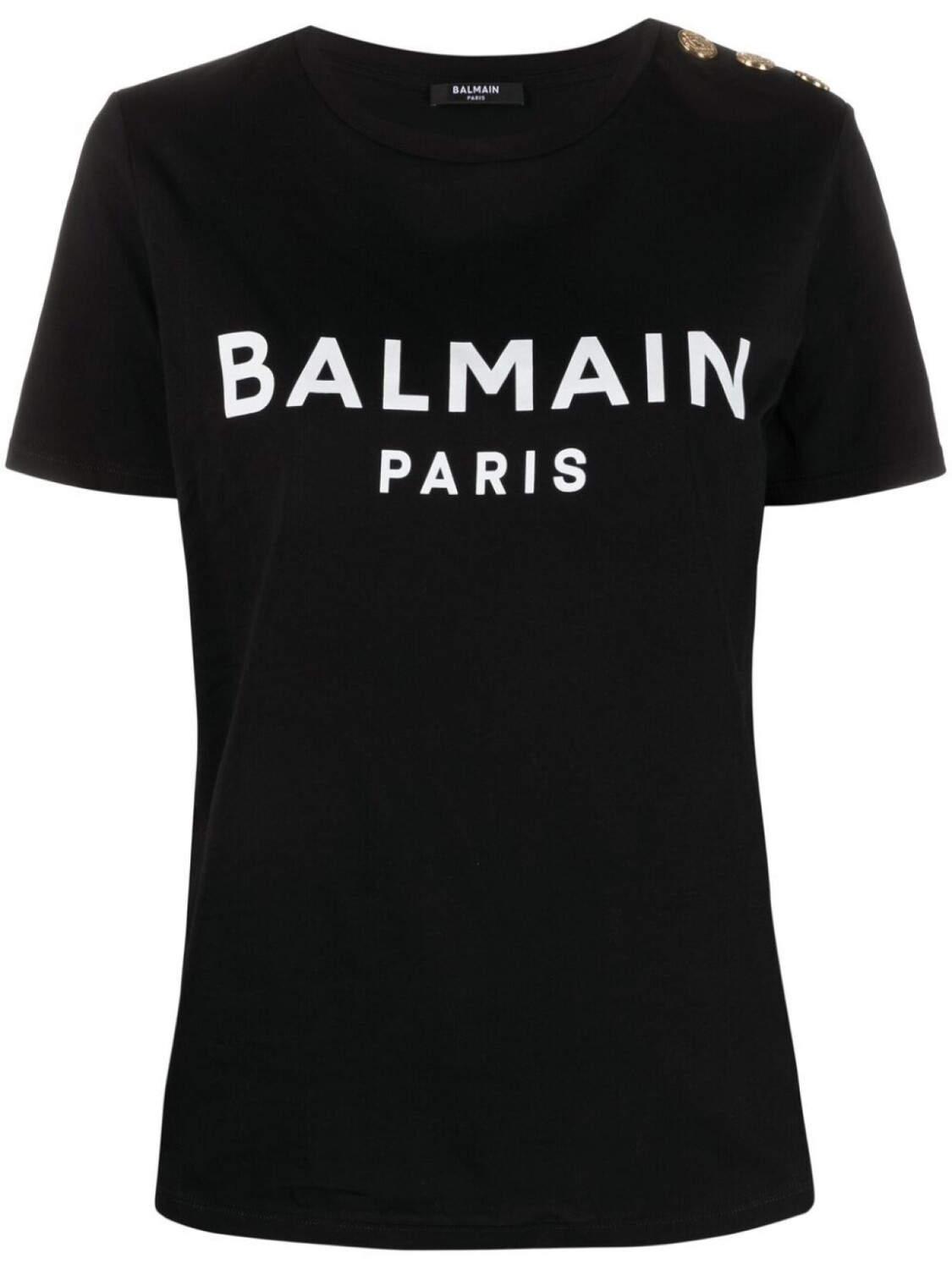 

Balmain футболка с логотипом, черный