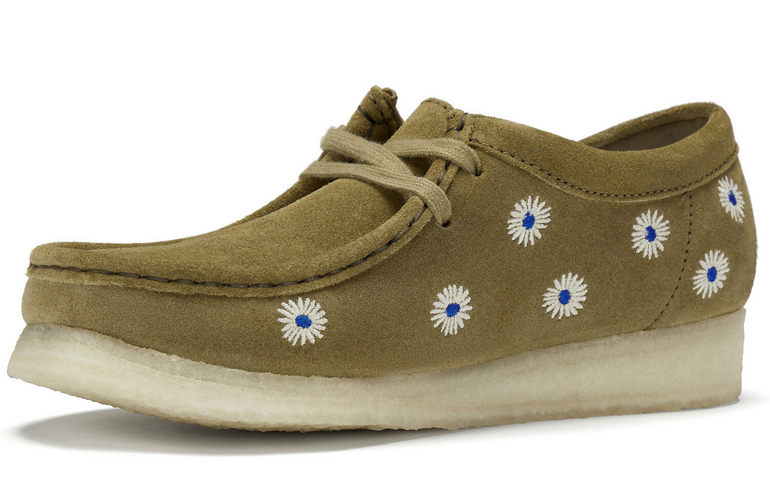 Туфли-лодочки Wallabee с цветочной вышивкой Clarks — фото 2