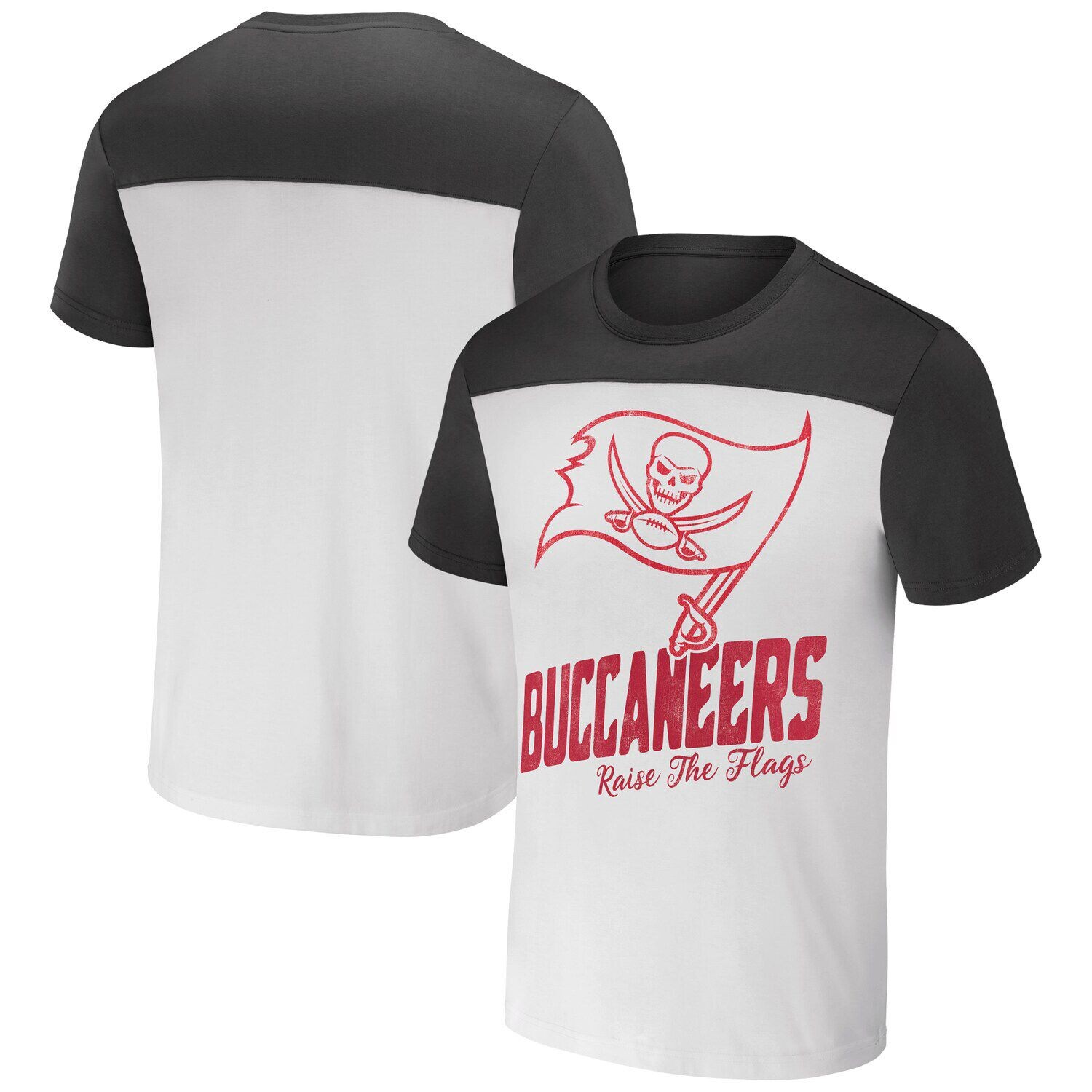 

Мужская футболка NFL x Darius Rucker Collection от Fanatics Cream Tampa Bay Buccaneers с цветными блоками