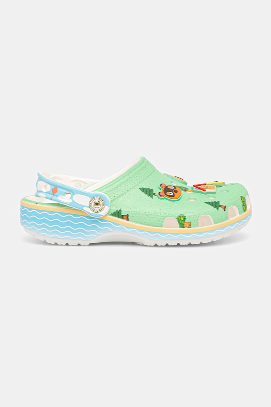 Детские шлепанцы CLASSIC ANIMAL CROSSING CLOG Crocs, зеленый — фото 3