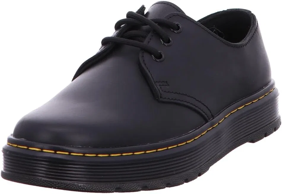 Мужские ботинки Dr. Martens Brookline Lo Black LussoPlatform