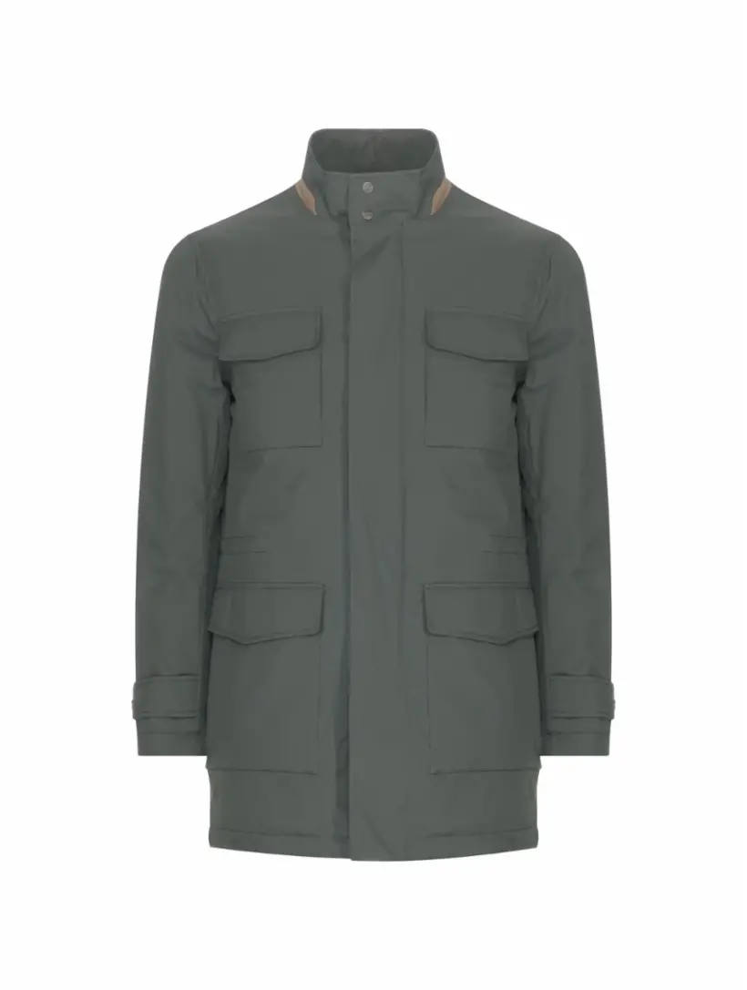 

Куртка с логотипом Kiton, зелёный