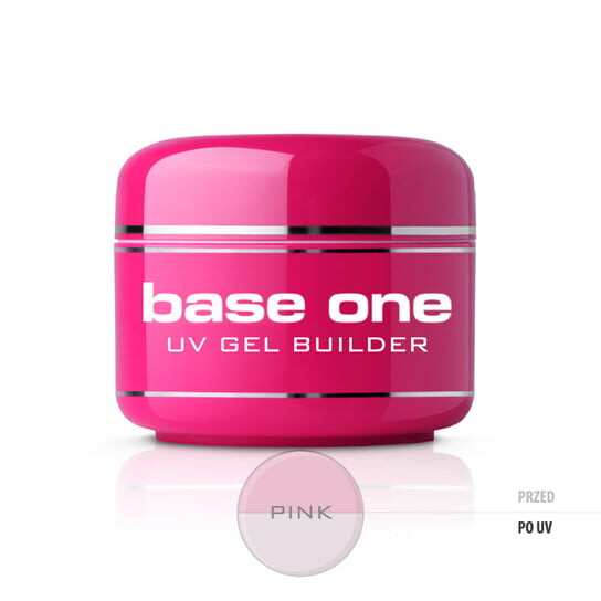 

Розовый гель для наращивания ногтей, 50 г Silcare, Base One