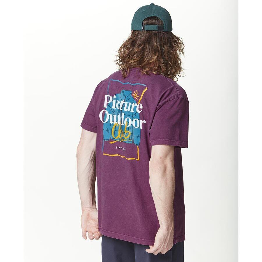 

Рубашка PICTURE Koleoh S/S PURPLE WINE WASHED