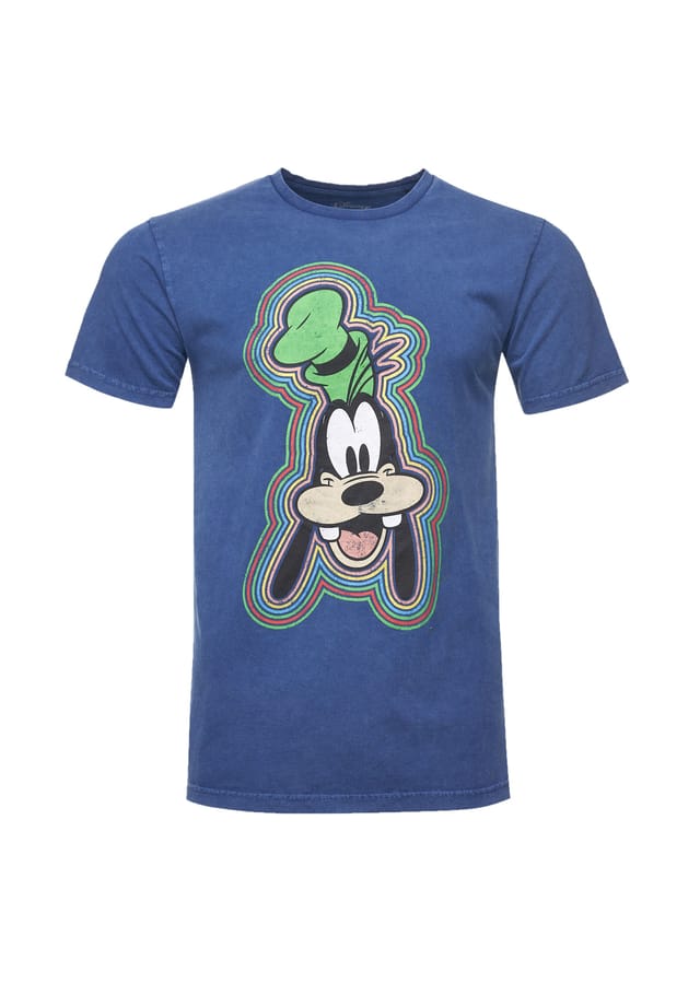

Футболка Disney Goofy Outline в классическом дизайне Re:Covered, синий