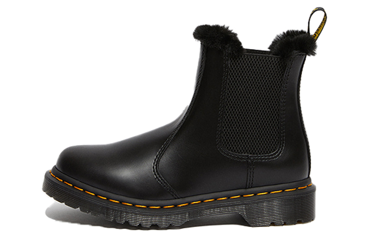 Мужские ботинки Dr.Martens 2976 Leonore с подкладкой из искусственного меха, серый — фото 2
