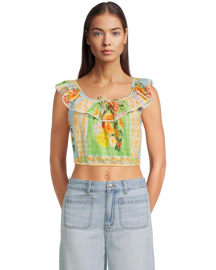 

Топ Show Me Your Mumu Carson Top, цвет White Eyelet