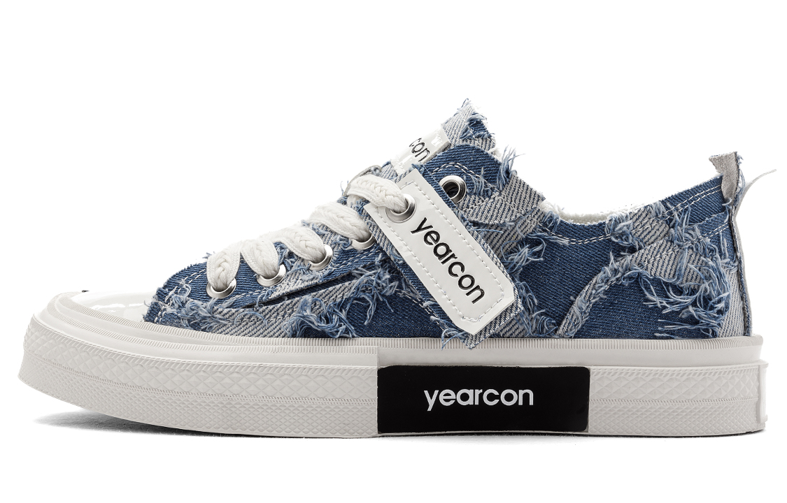

YEARCON Нескользящие износостойкие низкие парусиновые туфли для мужчин