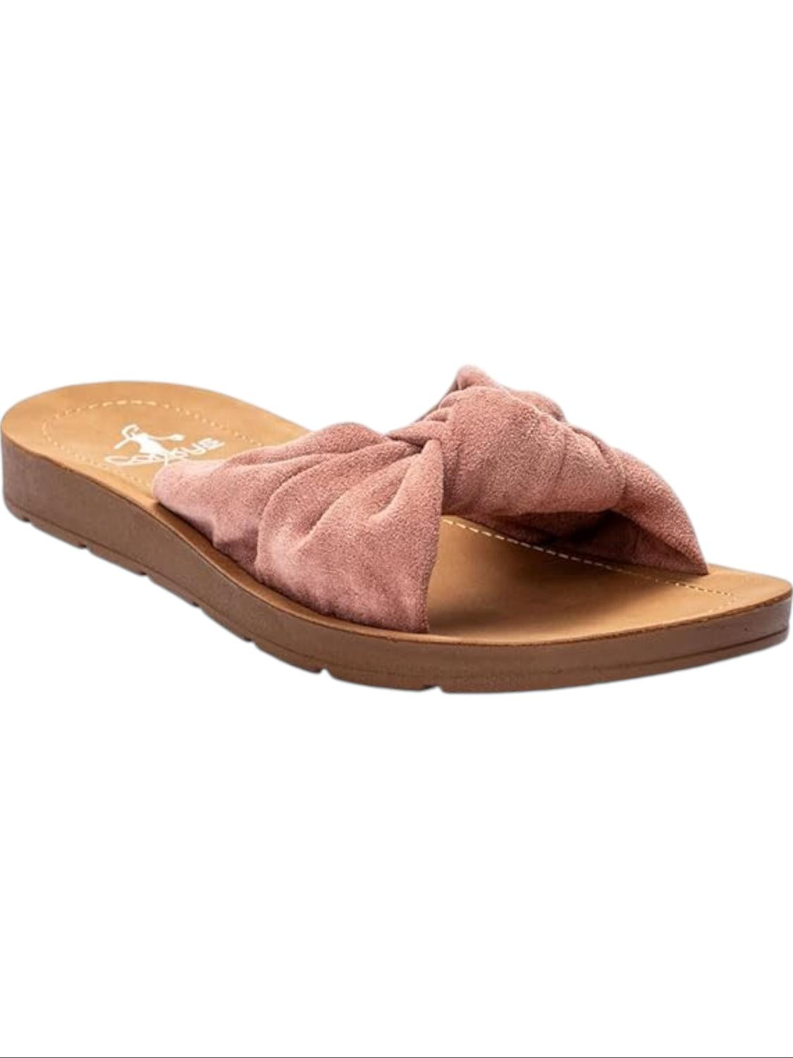 Женские сандалии Sea Lavie розового цвета Corkys Footwear