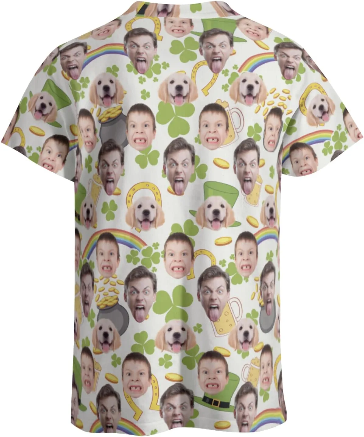 Футболка Custom St Patrick's Day с принтом, Unisex — фото 2