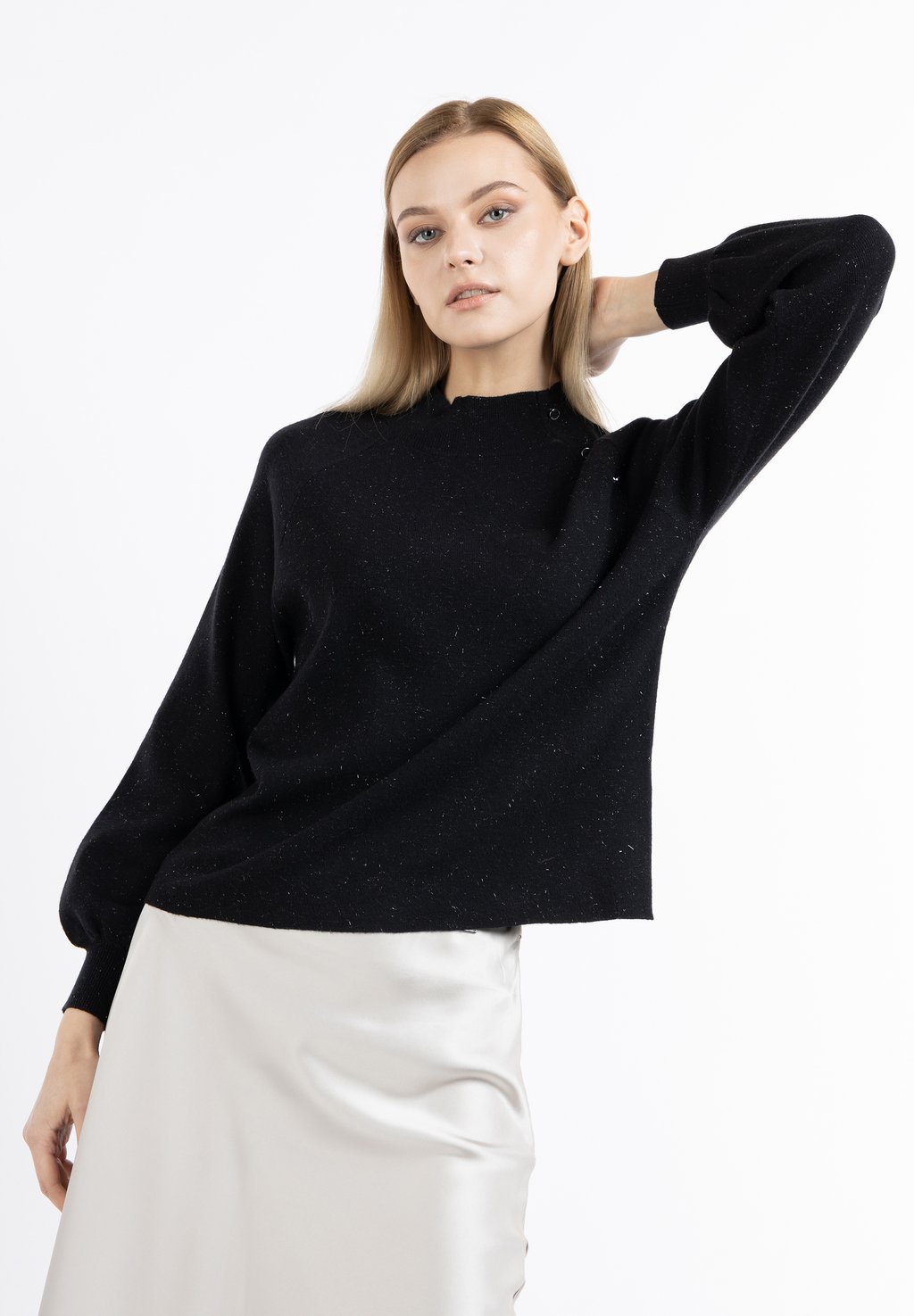 

Джемпер TURTLENECK DreiMaster, черный