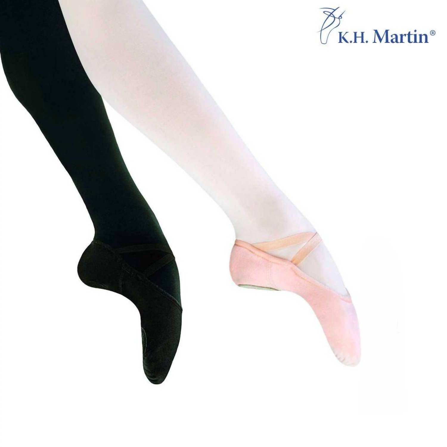 Женские балетки Kh Martin Stretch One черного цвета Sansha — фото 2