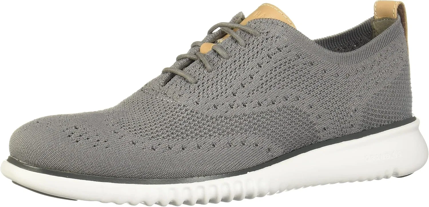 Мужские оксфорды Cole Haan 2.Zerogrand Stitchlite, Ironstone Magnet Optic White