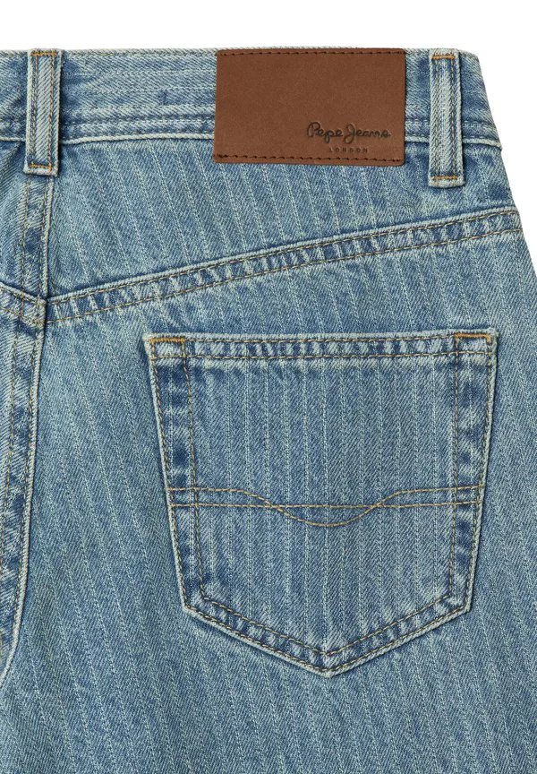 Джинсы dan stripe свободного кроя Pepe Jeans, Denim — фото 4