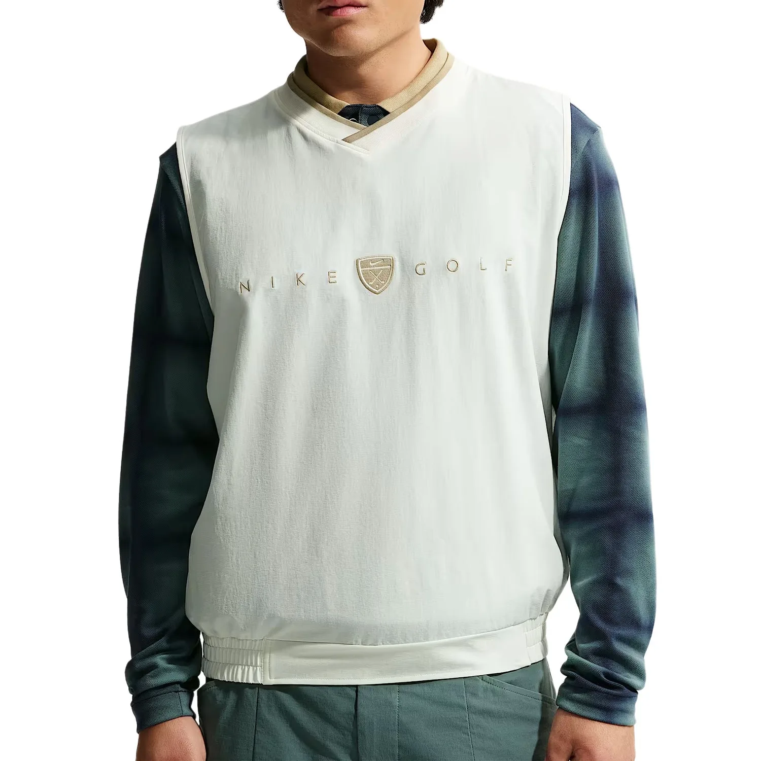 Мужская одежда для гольфа Dri Fit Fairway Fresh Nike, Sail White/Lime Gray