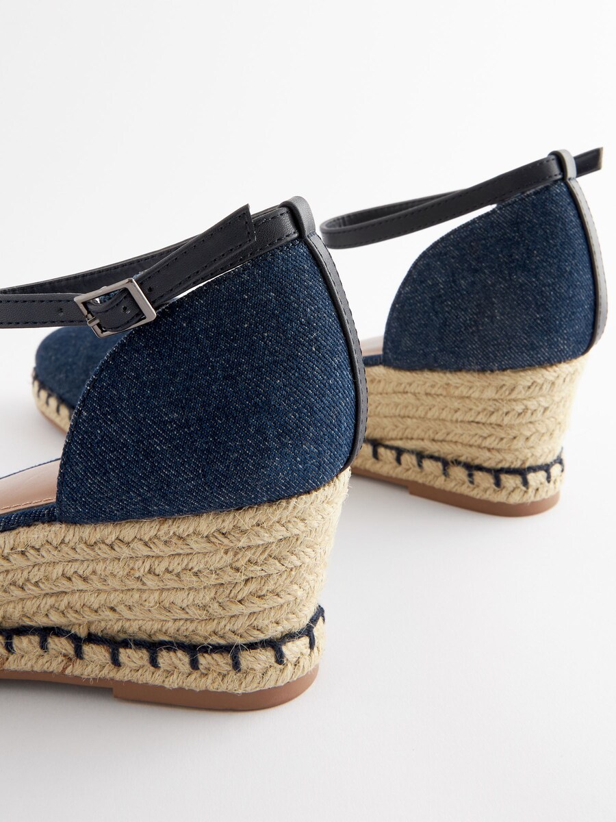 Босоножки на высоком каблуке Next Sandals Forever Comfort, синий деним — фото 4