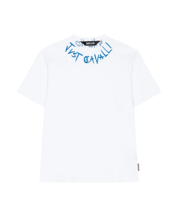 

Футболка с логотипом Just Cavalli, белый