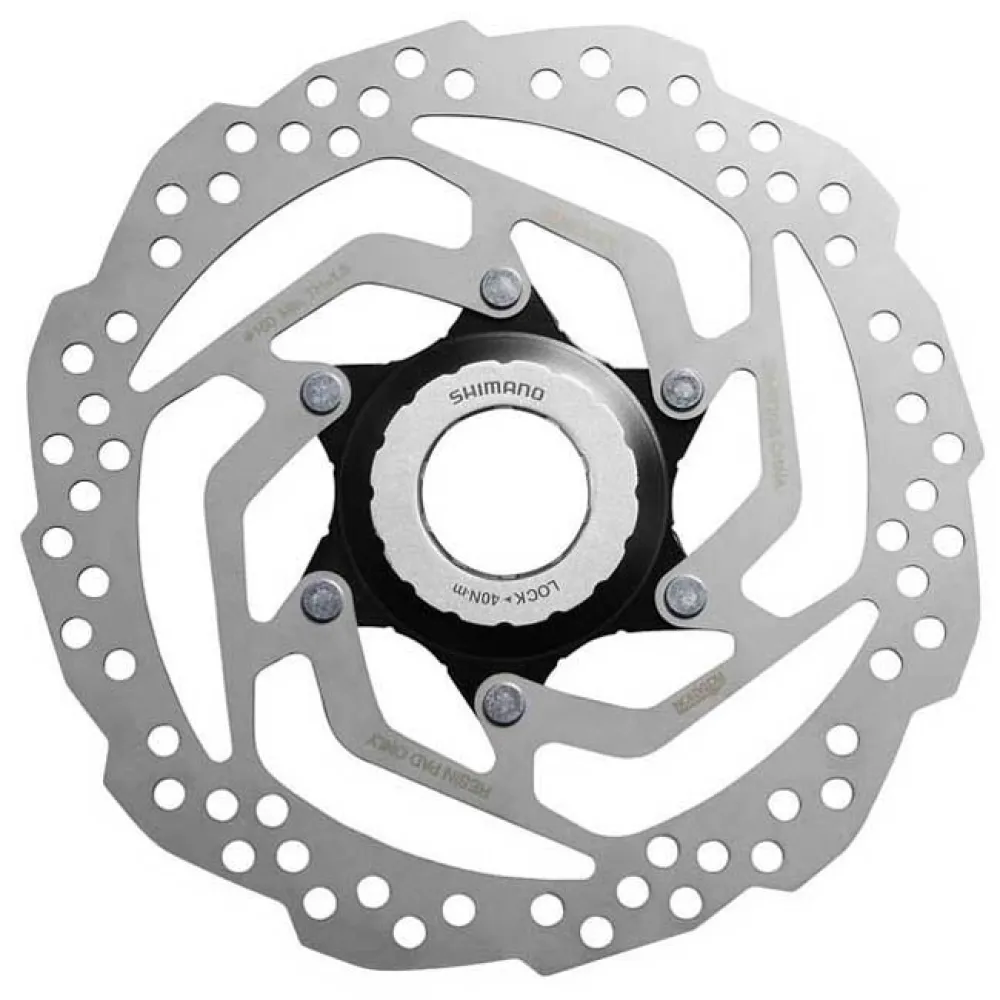 

Тормозной диск Shimano RT10 Center Lock, серый