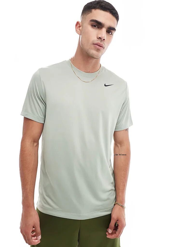 

Футболка Dri-Fit Reset светло-зеленого цвета Nike Training