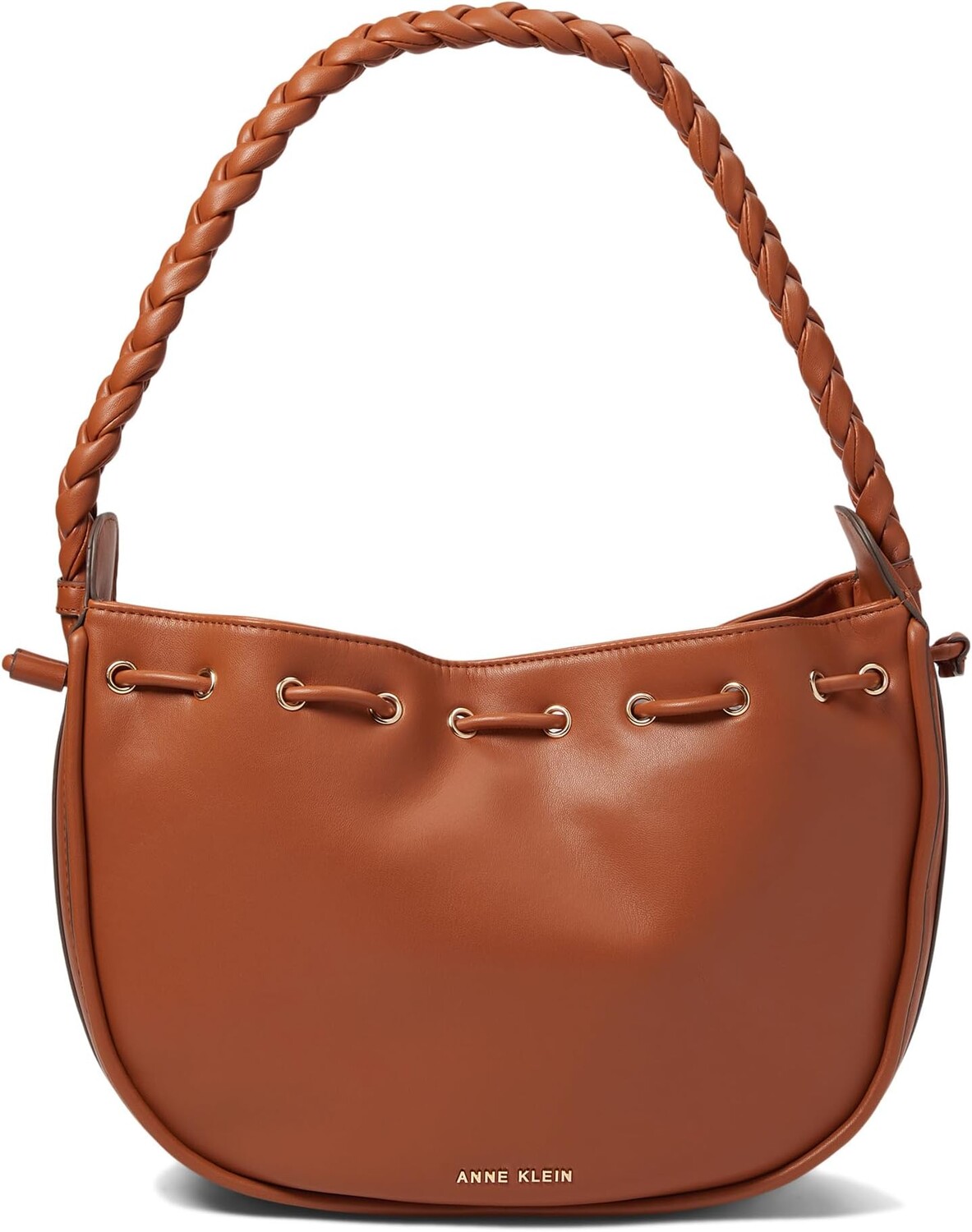 

Сумка Anne Klein Hobo w/ Braided Strap, цвет Saddle
